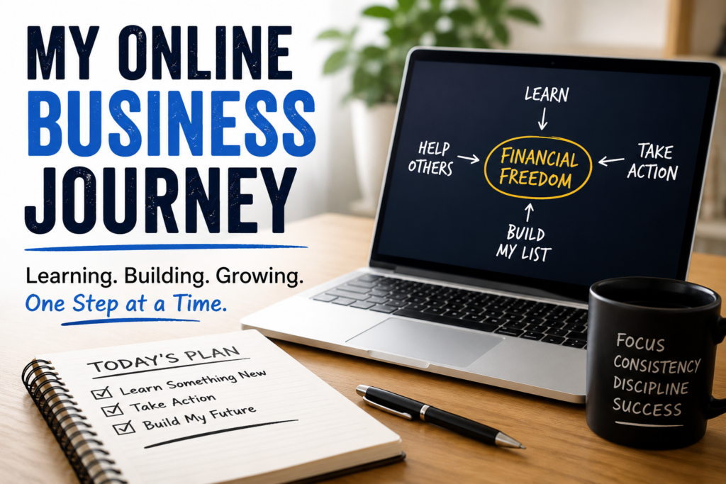My Online Business Journey