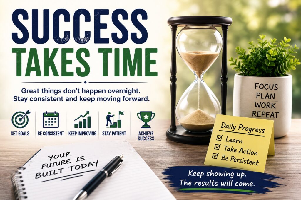 Success Takes Time
